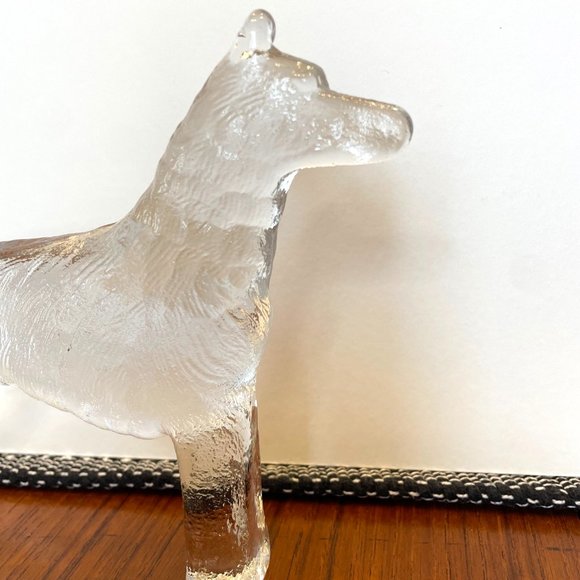 Kosta Boda Sweden German Shepherd Dog Figurine - Picture 8 of 8